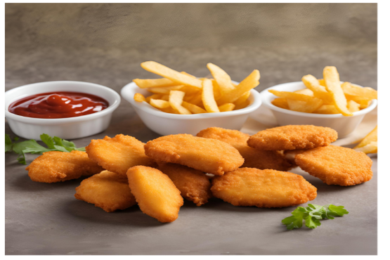 Chicken Nuggets (8 pcs) & Chips