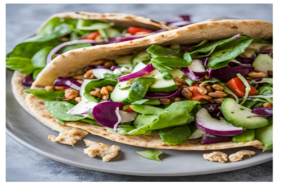 Salad in Pitta