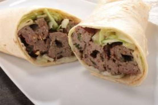 Lamb Kofte Kebab Wrap