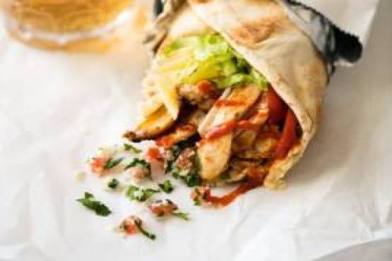 Lamb Doner Wrap