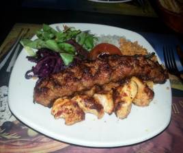 Lamb Kofte & Chicken Shish